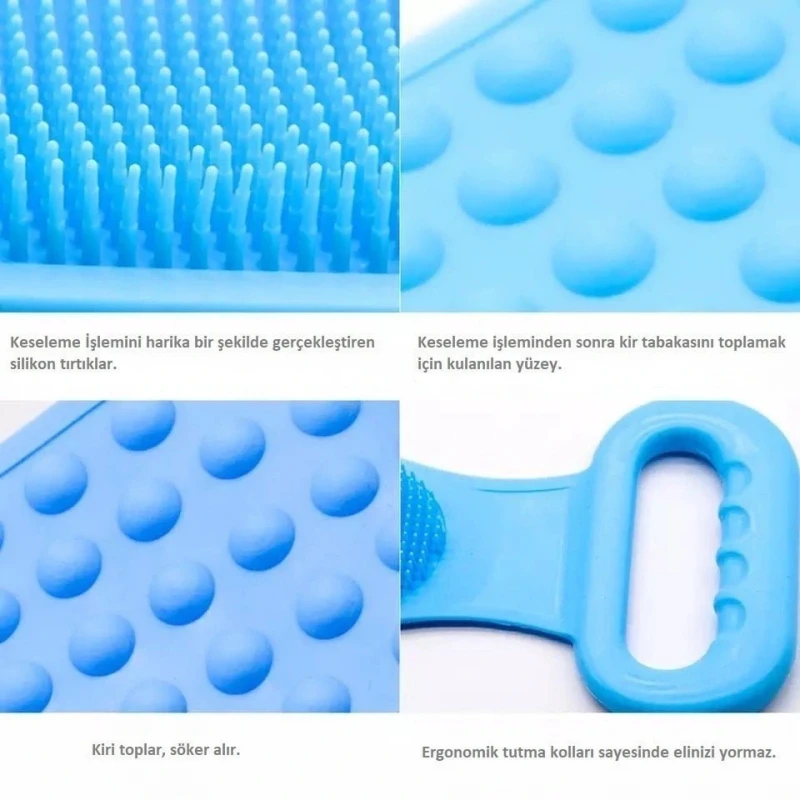 Banyo Sırt Kesesi Çift Taraflı