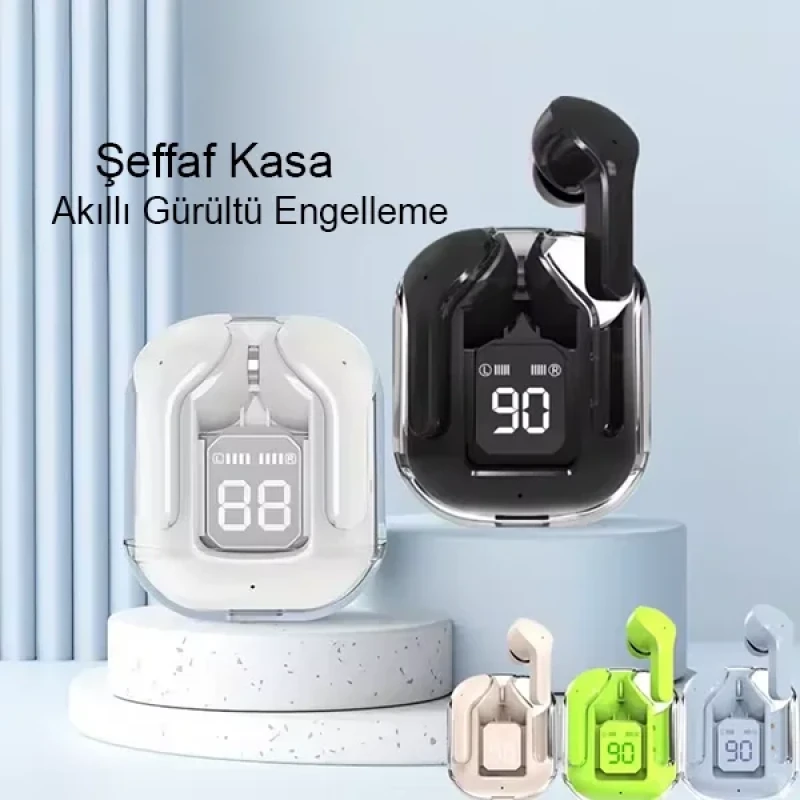 Beyaz Ultrapods Max Kablosuz Bluetooth Kulaklık Tws 5.3