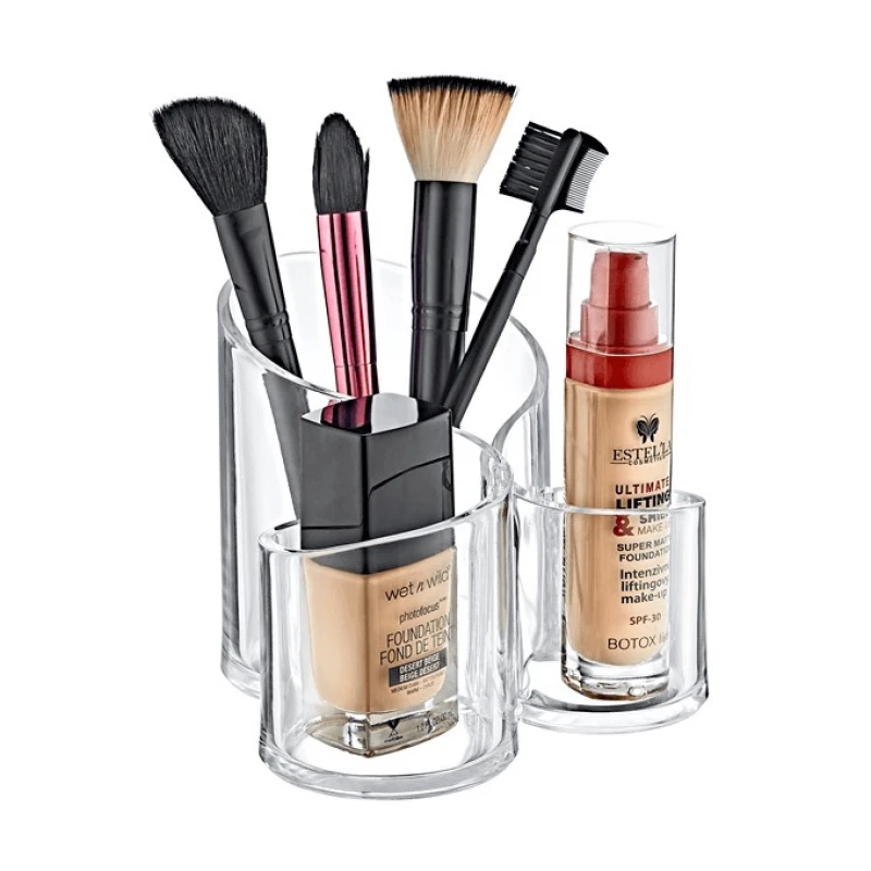 Box Up 3 Gözlü Makyaj Organizer