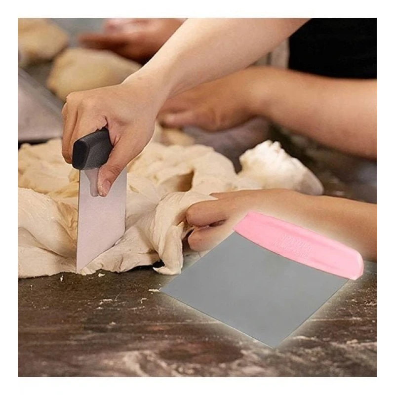 Çelik Spatula Hamur Kesici