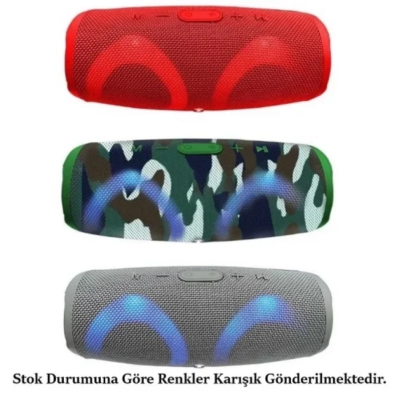 Charge 5 Rgb Led Bluetooth Hoparlör Süper Bass