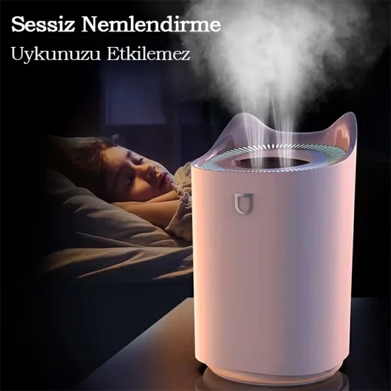 Çift Sprey Buhar Aroma Makinesi Hava Nemlendirici