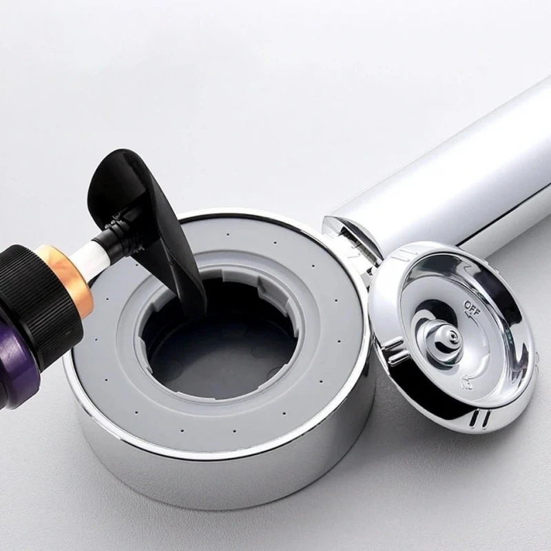 Çift Taraflı 3 Fonksiyonlu Duş Başlığı Köpüklü Su Özelliği