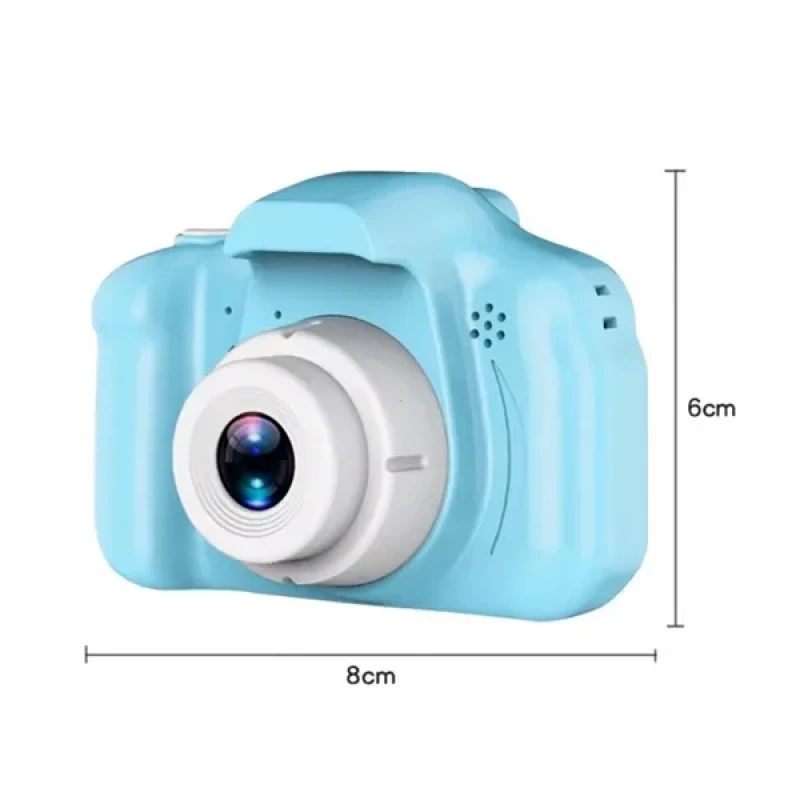 Cmr9 Çocuk Fotoğraf Makinesi 1080p Hd Mavi