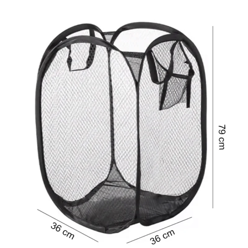 Çok Amaçlı Katlanır Oyuncak Filesi ve Pratik Çamaşır Sepeti