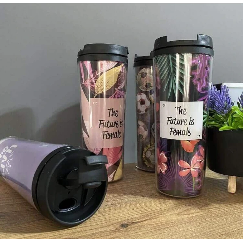 Cooker Desenli Termos Bardak 380 ml