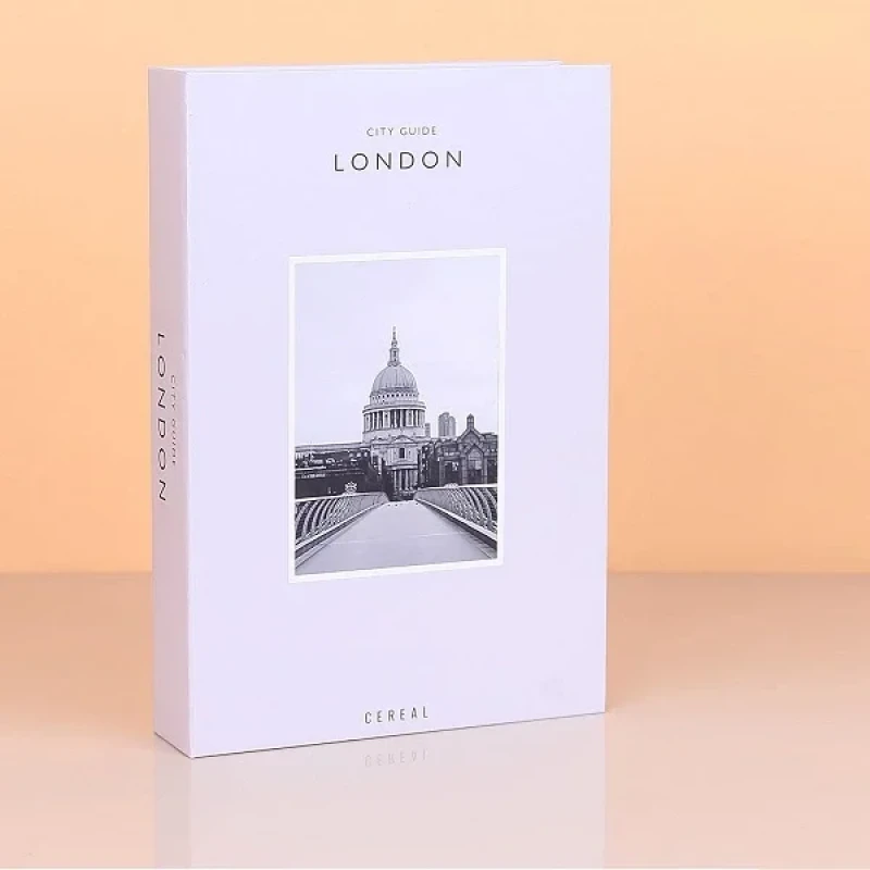 Dekoratif Kitap Kutusu Kitap Görünümlü Kutu