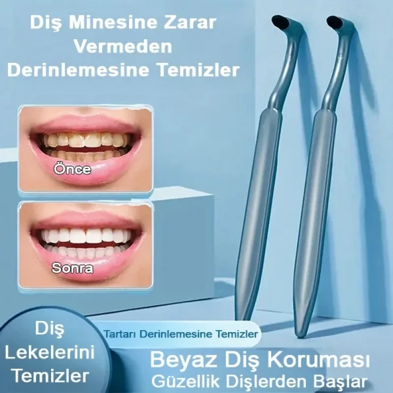 Diş Lekesi Temizleme Fırçası ve Diş Taşını Giderirci Fırça