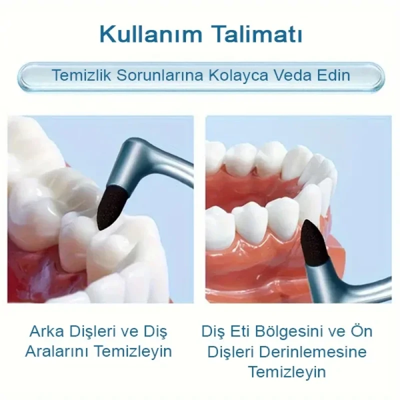 Diş Lekesi Temizleme Fırçası ve Diş Taşını Giderirci Fırça