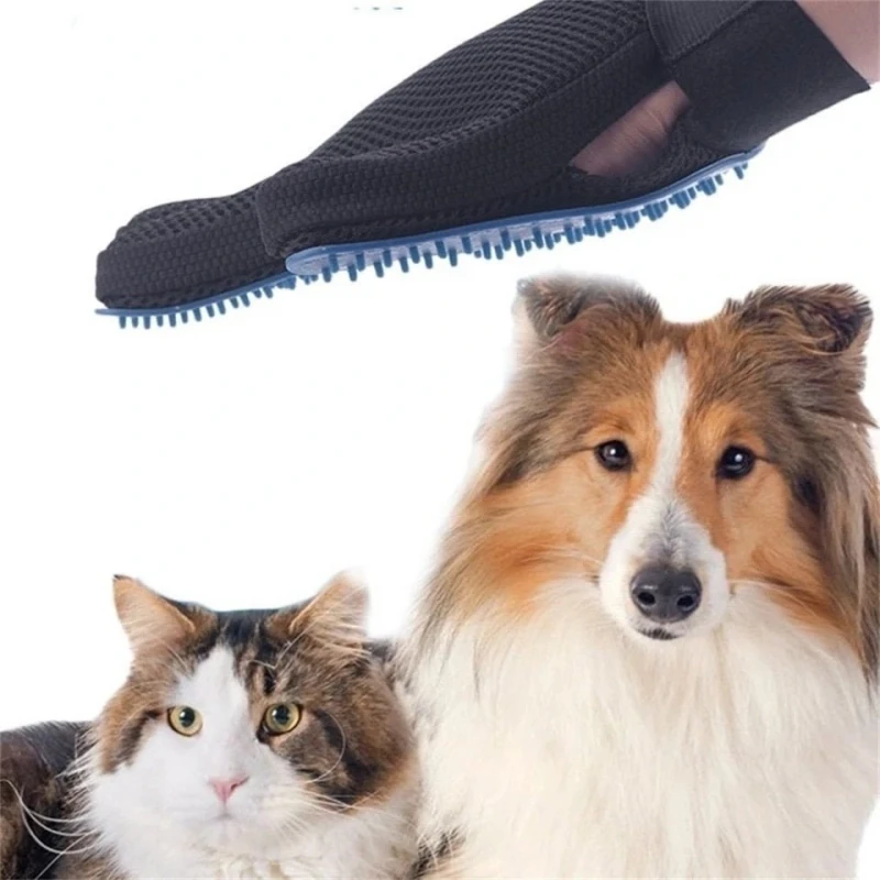 Evcil Hayvan Tüy Toplama Eldiveni Mavi