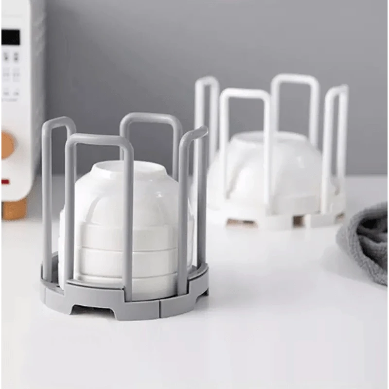 Genişleyebilir Masaüstü Raf Kase Tabak Tutucu