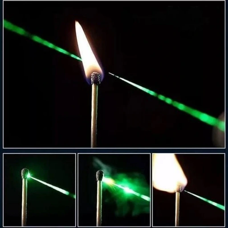 Green Laser Pointer Şarjlı Güçlü Yeşil Lazer