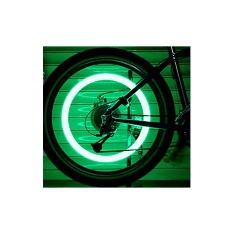 Hareket Sensörlü Işıklı Sibop Kapağı 2 Li Yeşil