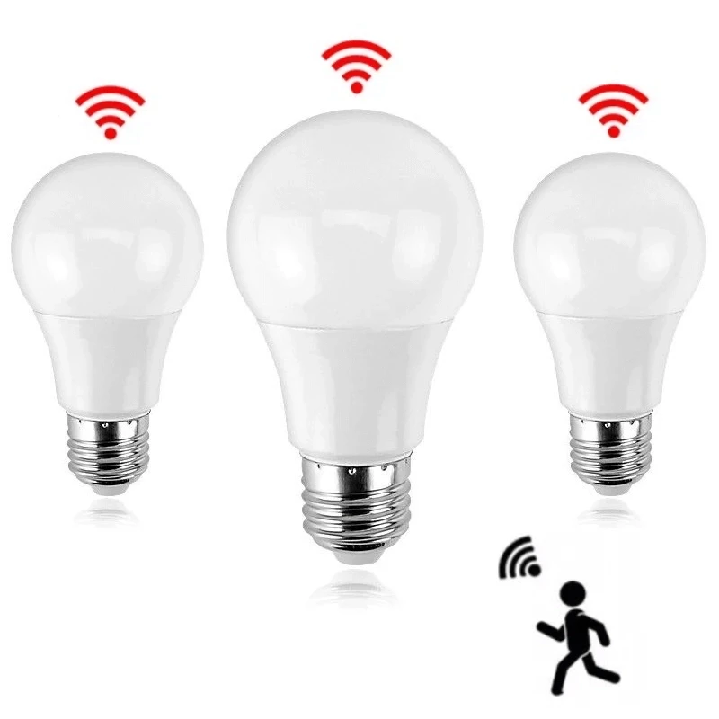 Hareket Sensörlü Led Ampul Lamba 12 W