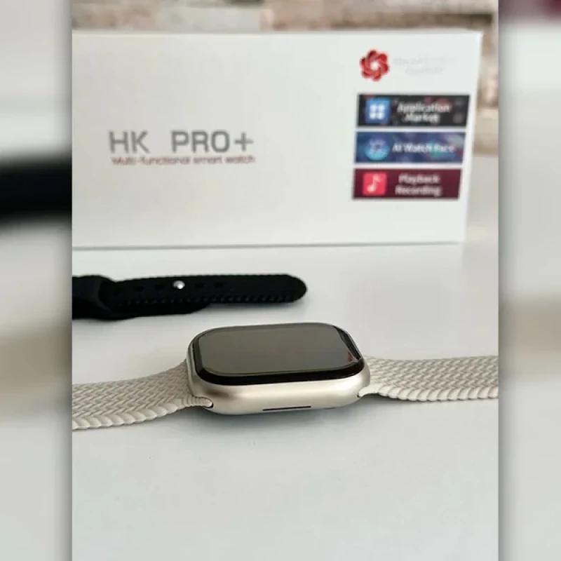 HK Pro Plus Yapay Zekalı Akıllı Saat Çift Kordon