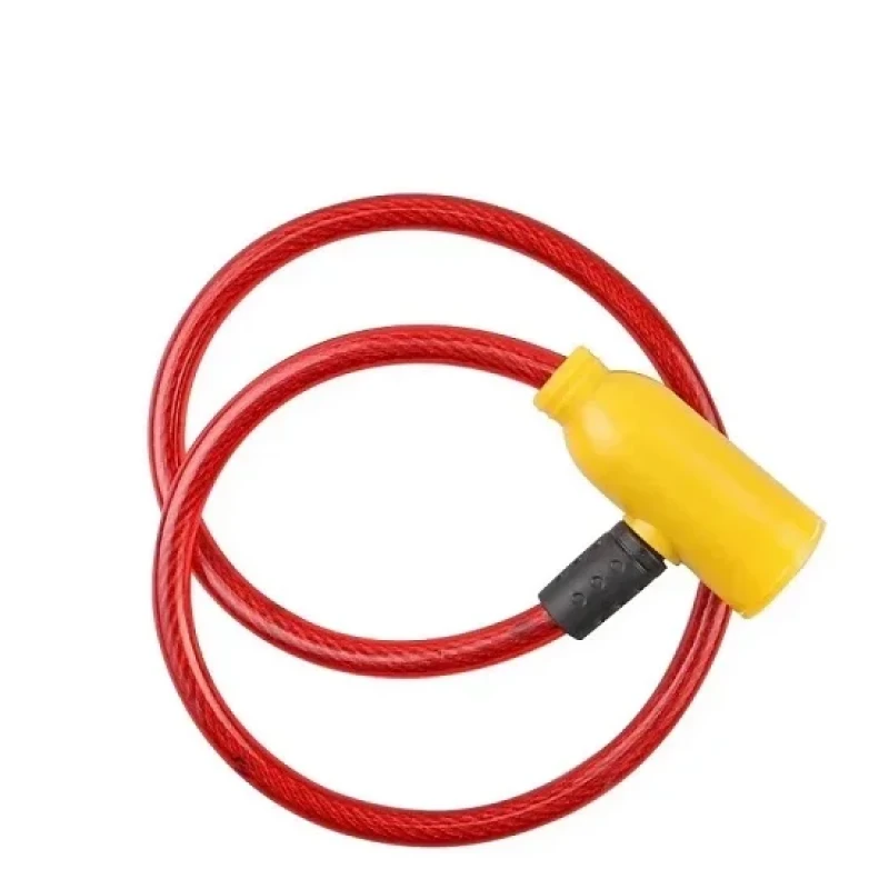 İnce Bisiklet Kilidi Anahtarlı 7mm x 65 cm