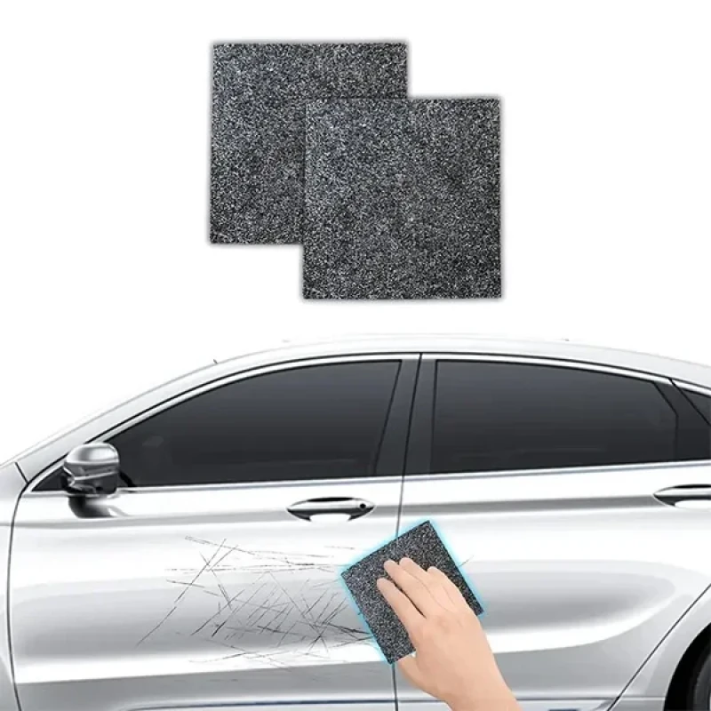 Kaporta Çizik Giderici Set Sihirli Çizik Onarım Bezi ve Losyonu Araç Çizik Giderme Seti