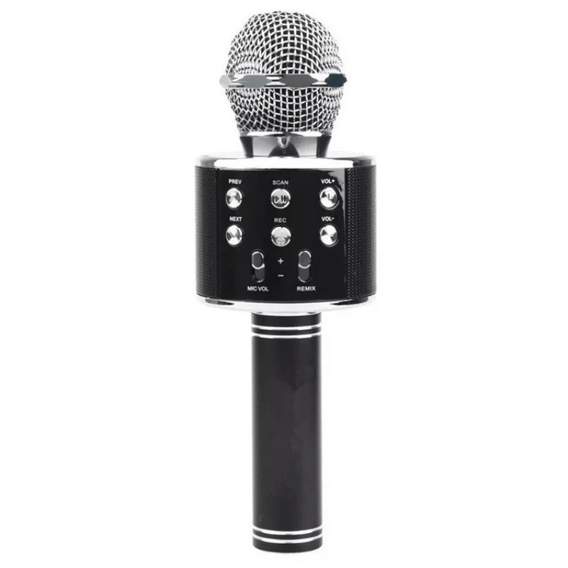 Karaoke Bluetooth Mikrofon Speaker Siyah