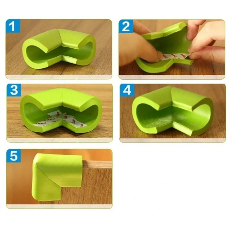 Kauçuk Masa Kenar Koruyucu ( 4lü Set )