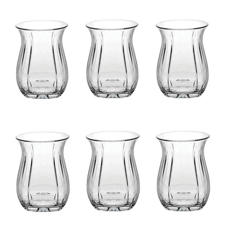 Kaveh 6 Lı Linka Çay Bardağı