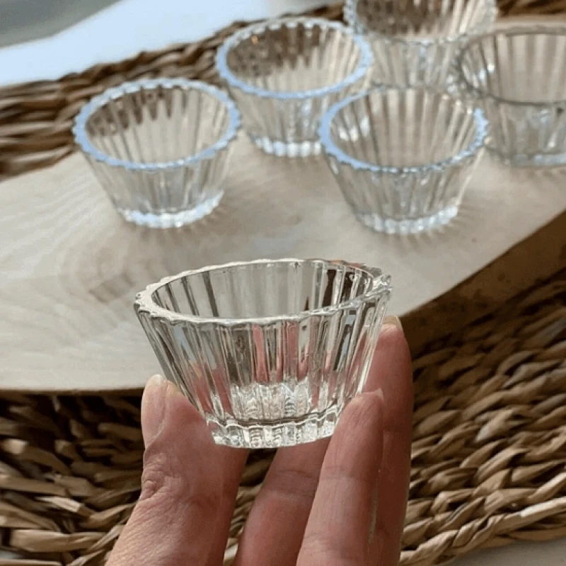 Kaveh Cam Sosluk Reçellik Lokumluk Mini 6 Lı