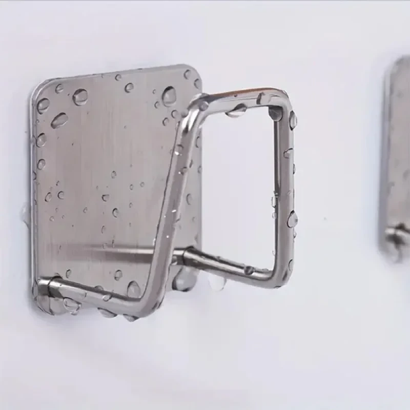 Kendinden Yapışkanlı Çelik Güçlü Mutfak Banyo Askısı Çok Amaçlı Süngerlik