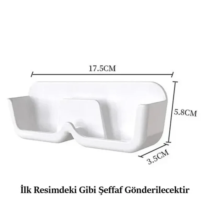 Kendinden Yapışkanlı Şeffaf Gözlük Standı