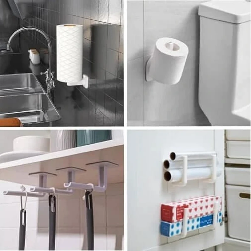 L Şekilli Çok Amaçlı Havlu Askısı