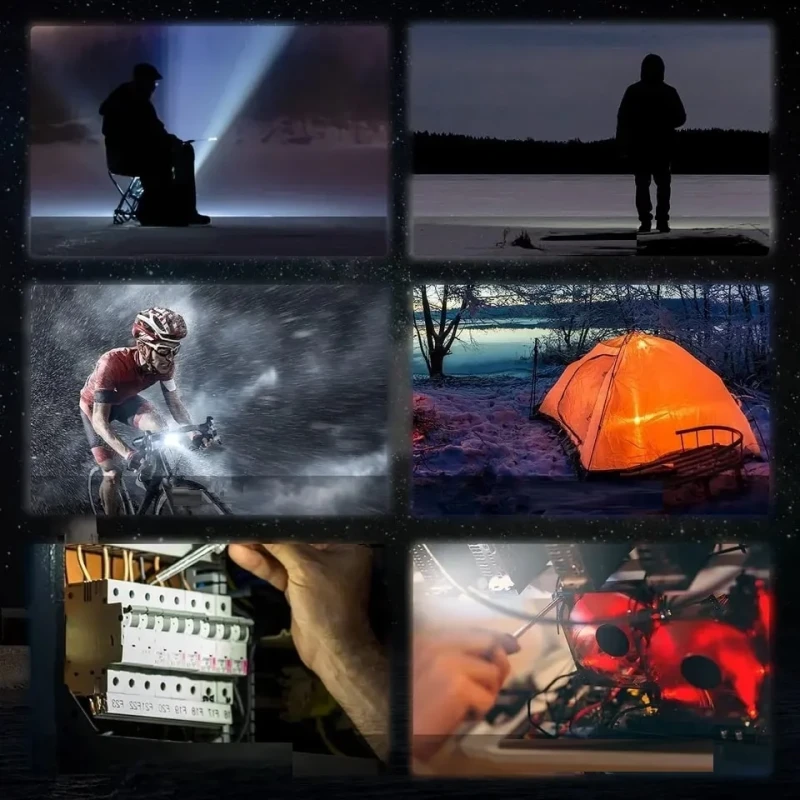 Led Anahtarlıklı Şarjlı El Feneri 4 Fonksiyonlu