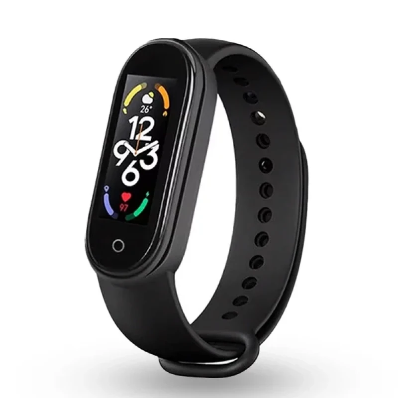 M7 Akıllı Saat Özellikli Bileklik Band Siyah