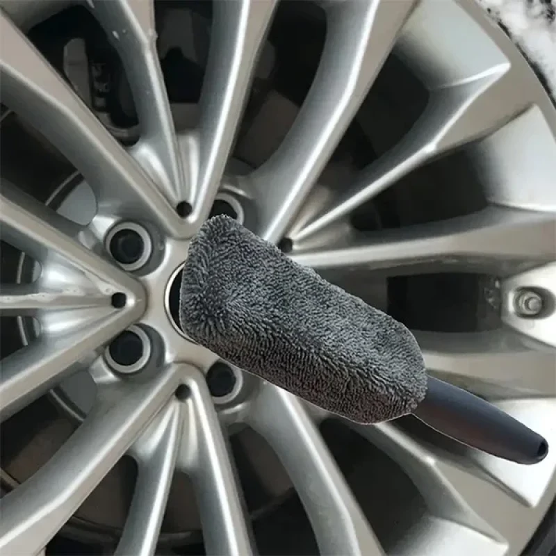 Mikrofiber Oto Jant Temizleme Fırçası Araç Jant Fırçası Araba Jant Temizleyici