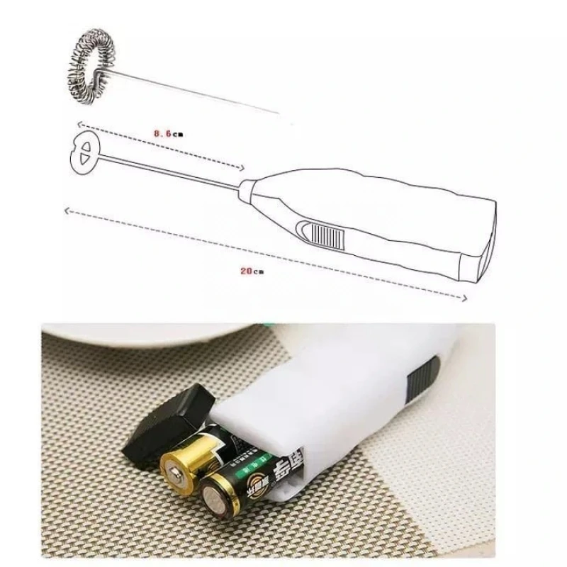 Mini Mikser Kahve ve Süt Köpürtücü
