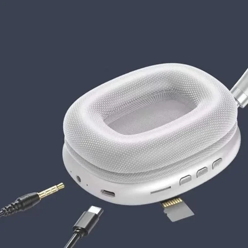 P9 Plus Kafaüstü Bluetooth Kulaklık Beyaz