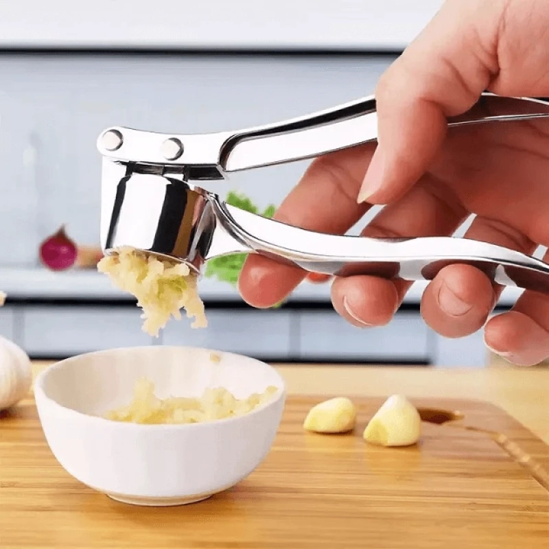 Paslanmaz Çelik Sarımsak Ezici Sarımsak Presi