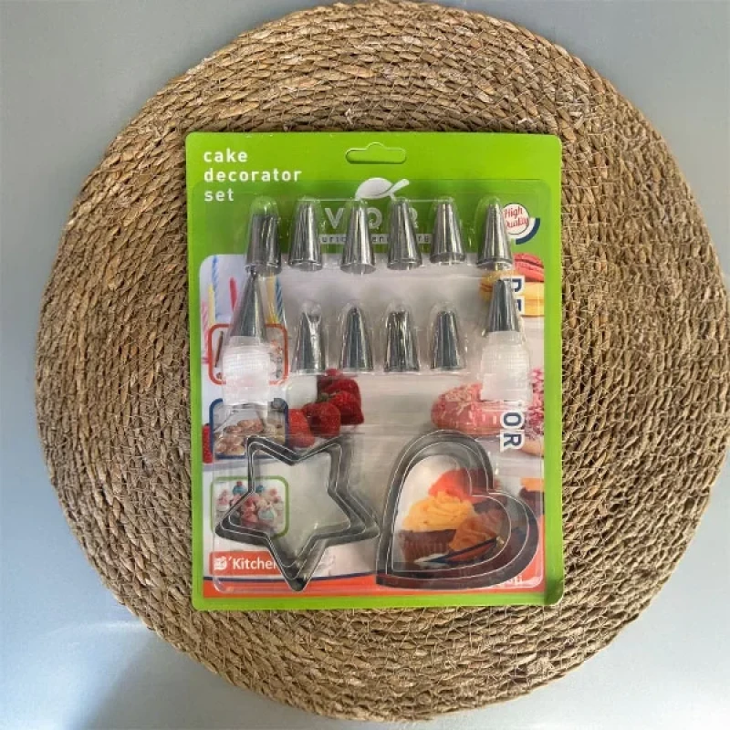 Pasta Dekorasyon Seti 18 Parça