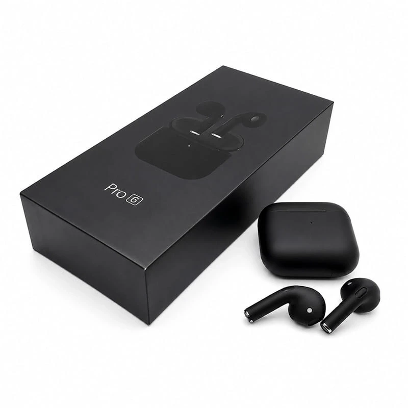 Pro 5 Ios Android Uyumlu Dokunmatik Bluetooth Kulaklık 8d Stereo Hd Ses Siyah