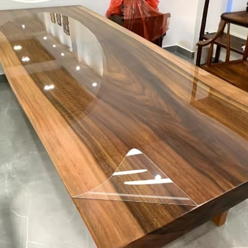 Şeffaf Yapışkanlı Yüzey Koruma Folyosu 45 cm x 5 mt