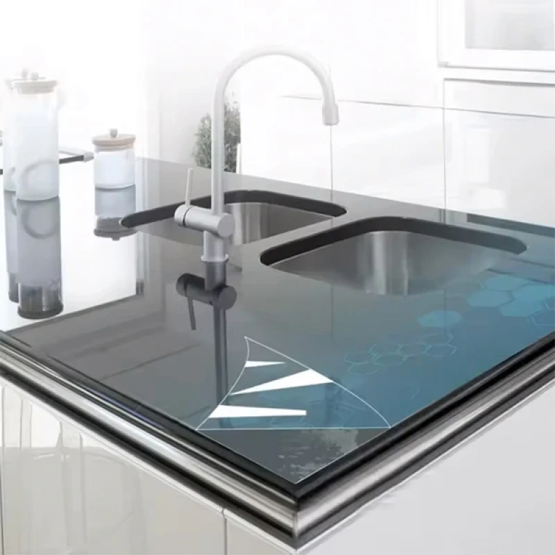 Şeffaf Yapışkanlı Yüzey Koruma Folyosu 45 cm x 5 mt