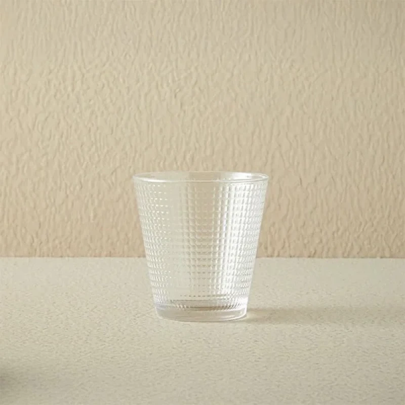 Sigma Glass İçten Desenli Su Bardağı 3 Lü Set