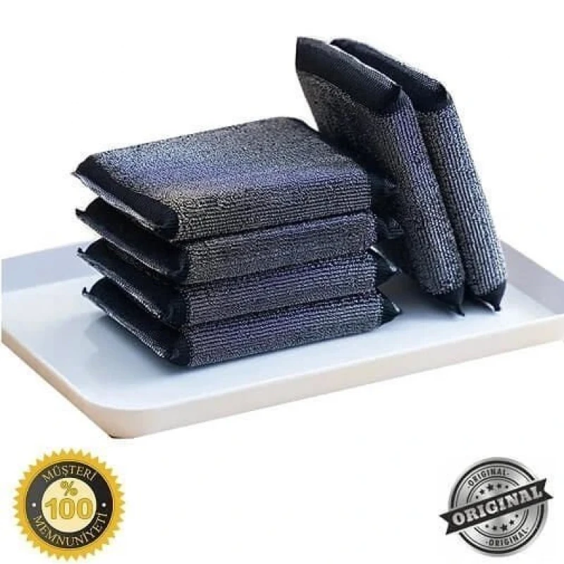 Sihirli İnox Paslanmaz Telli Bulaşık Süngeri 2Li