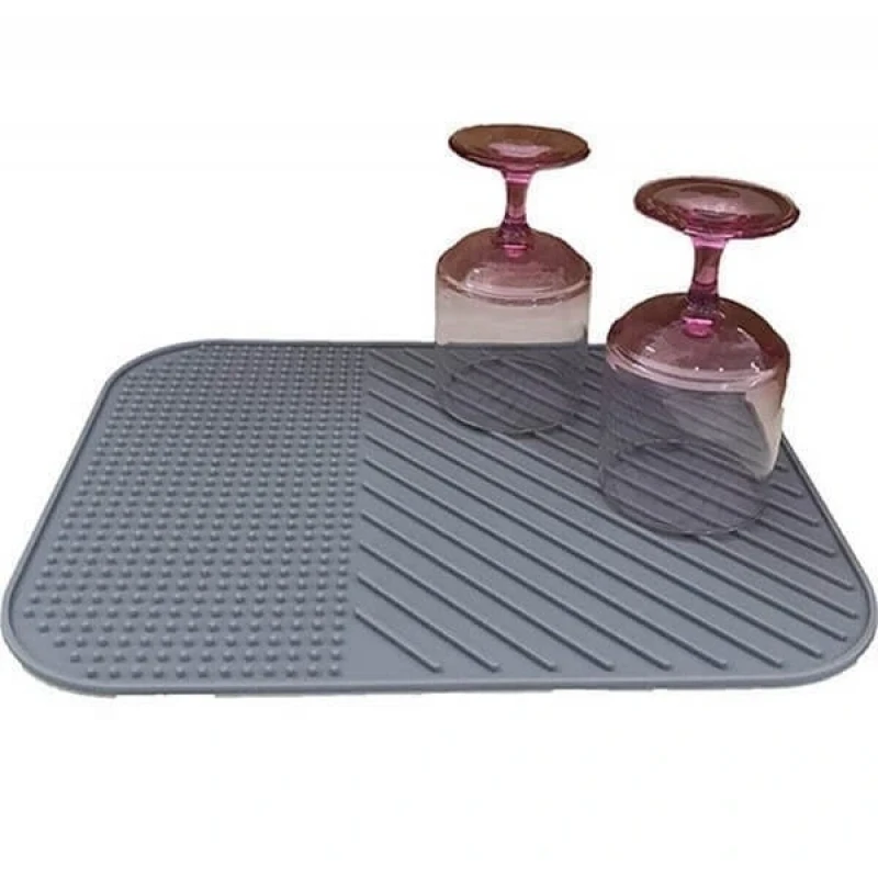 Silikon Bulaşık Kurutma Matı Bulaşıklık