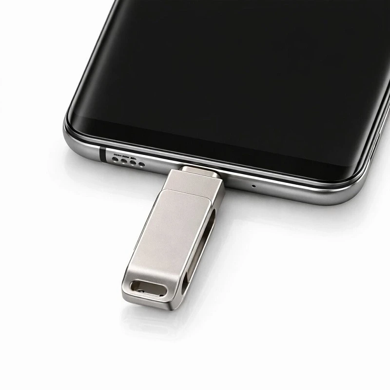 Sprange 64 Gb Usb Flash Bellek Type-c Pc Telefon Uyumlu Otg Flash 3.2 Usb Data Bellek Ultra Fast