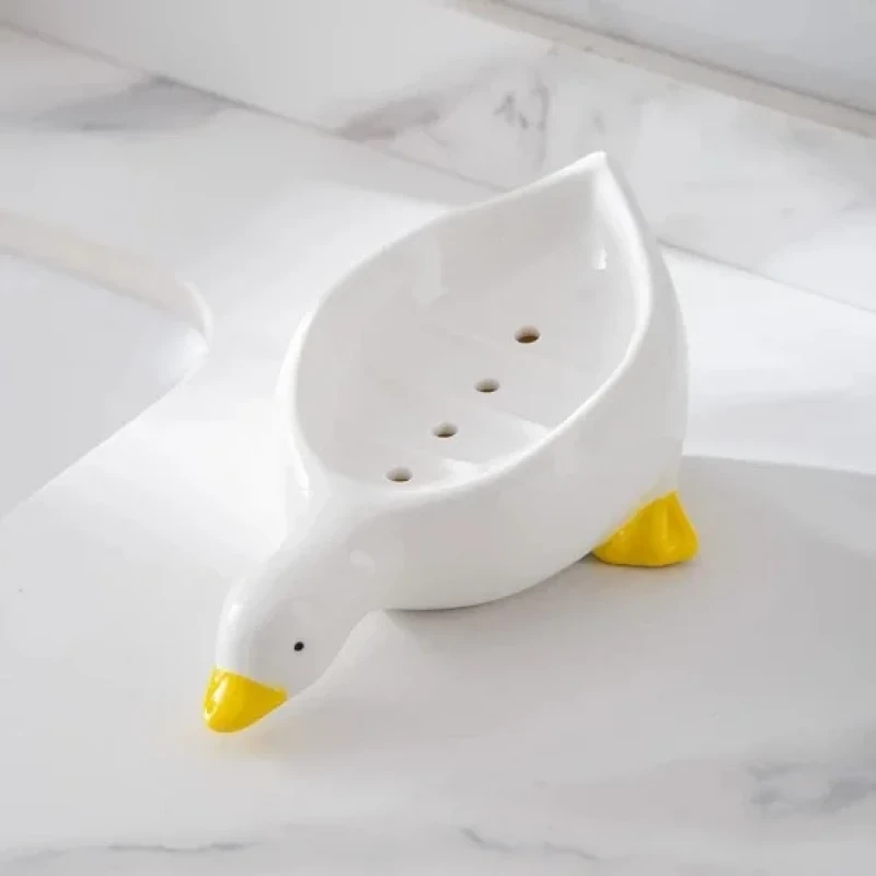 Su Giderli Sevimli Ördek Katı Sabunluk