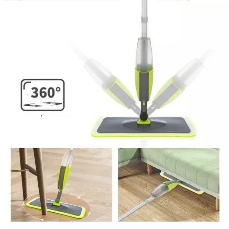 Su ve Deterjan Hazneli Sprey Mop