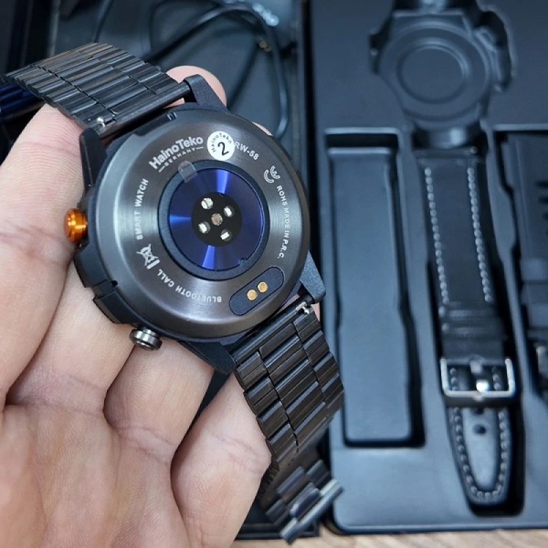 Tank RW-58 Akıllı Saat Amoled Ekranlı 3 Kordon 1 ATM Su Geçirmez 10 Gün Şarj Süreli Akıllı Saat