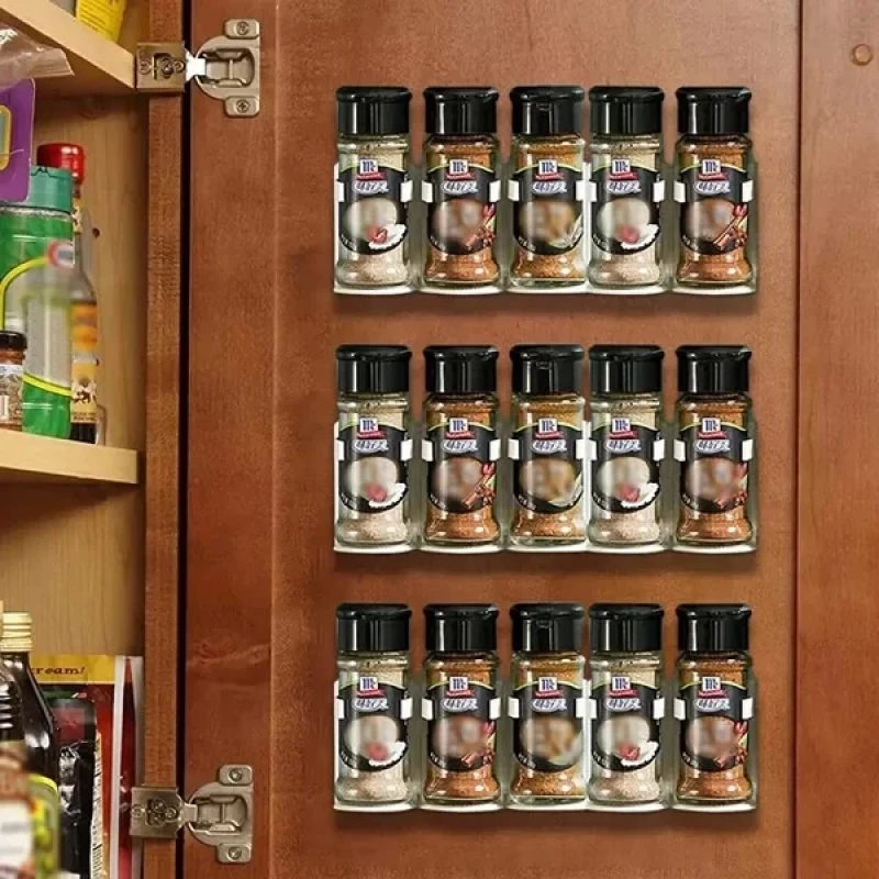 Tutacaklı 5 Yuvalı Banyo Mutfak Rafı