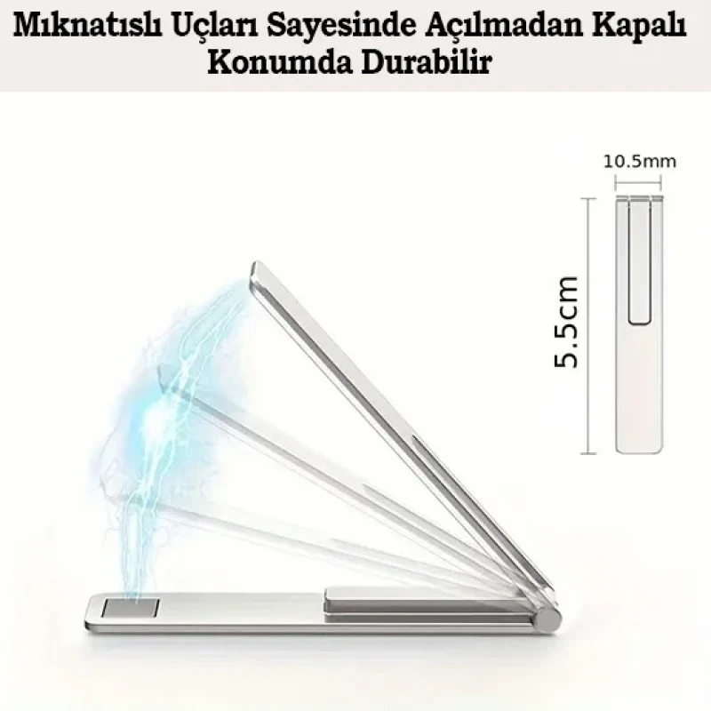 Ultra İnce Güçlü Yapışkanlı Cep Telefon Standı