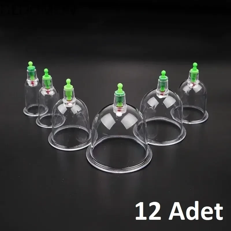 Vakumlu Hacamat Kupa Çekme Seti 12 Li