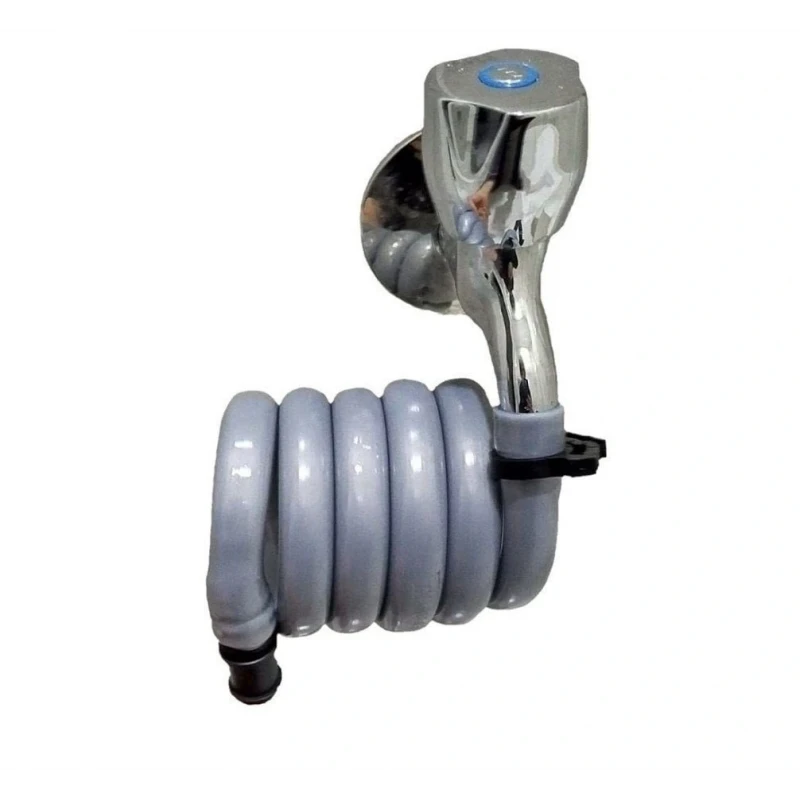 Wc Hortummatik Esnek Yere Değmez Gri