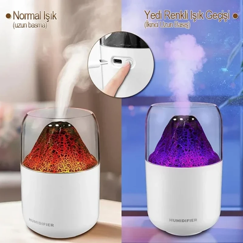 Yanardağ Hava Nemlendirici Buhar Aroma Makinesi